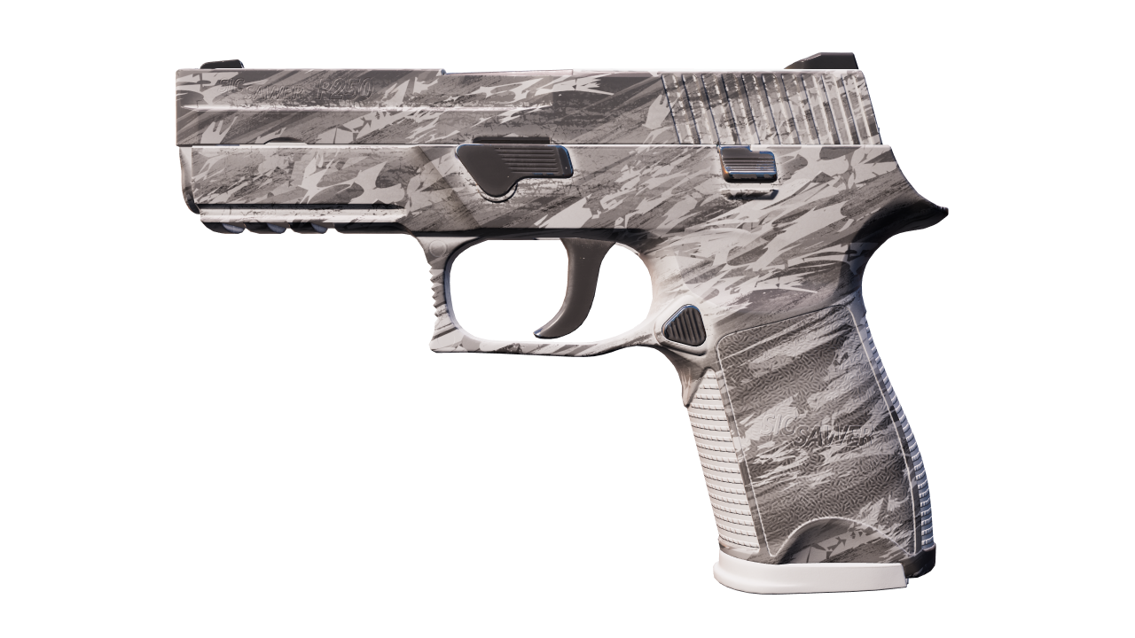 Front view of P250 | Sleet