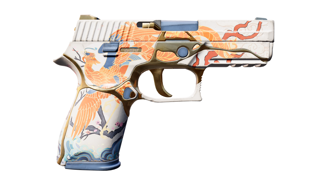 Back view of P250 | Kintsugi