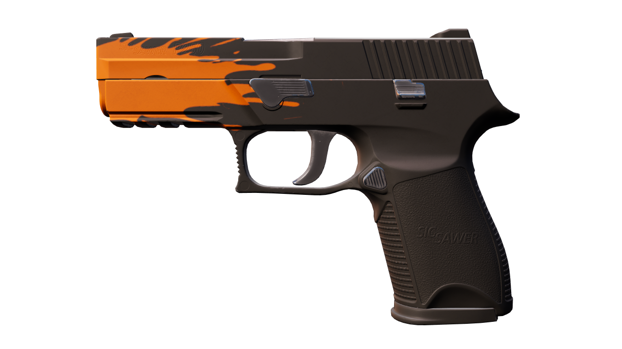 Front view of P250 | Splash