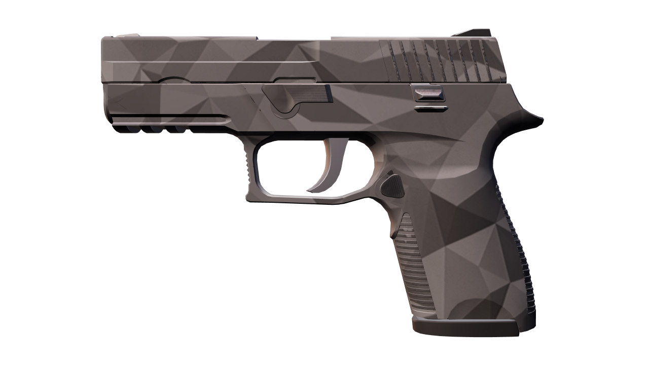 Front view of P250 | Facets