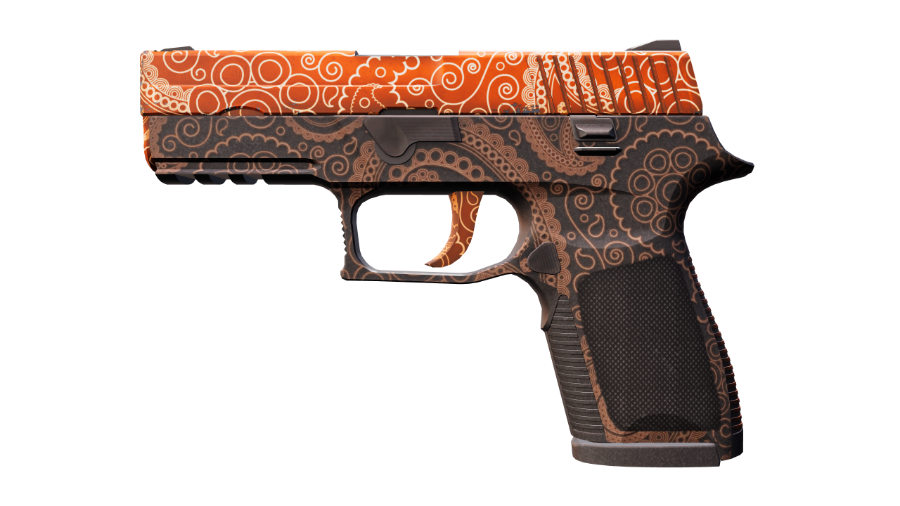 Front view of P250 | Mehndi