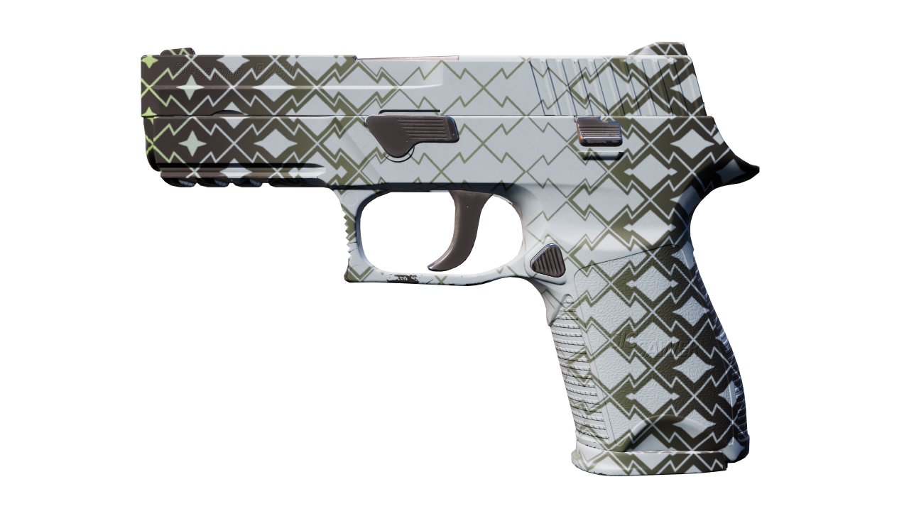 Front view of P250 | Mint Kimono