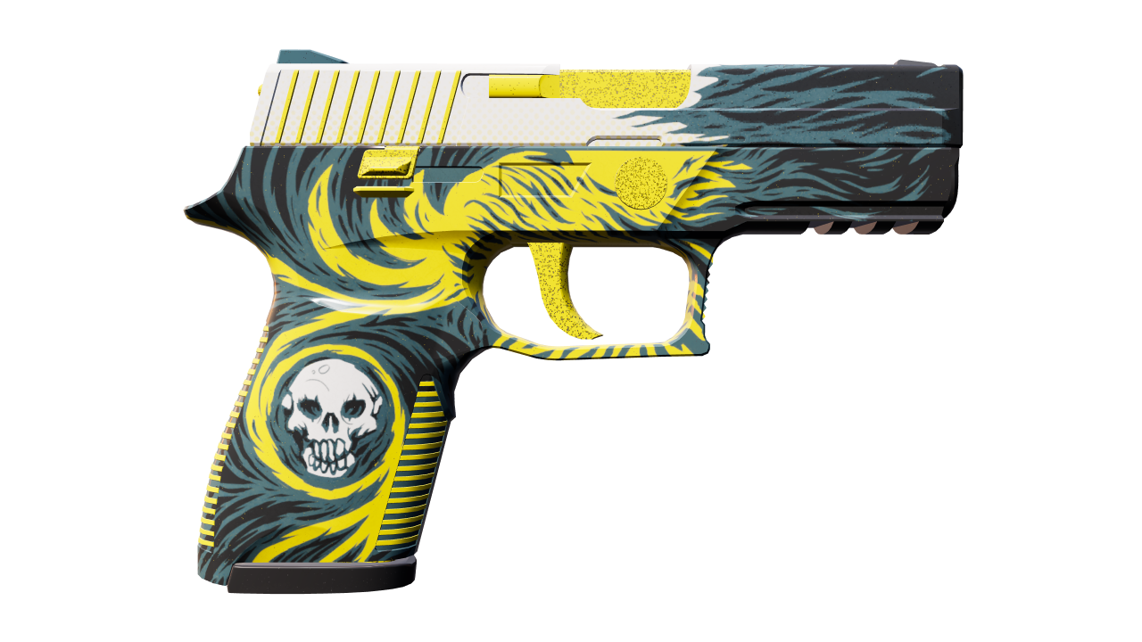 Back view of P250 | Wingshot