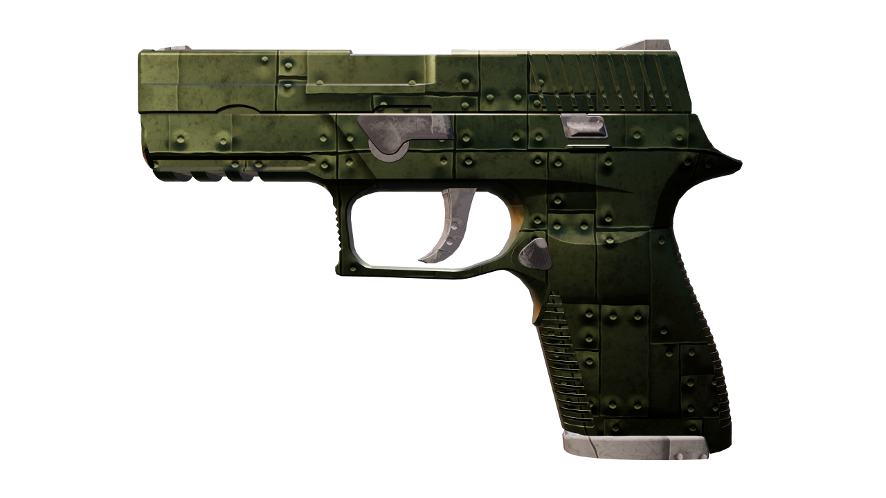 Front view of P250 | Iron Clad