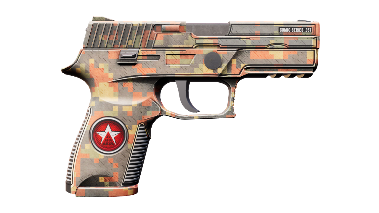 Back view of P250 | Red Rock