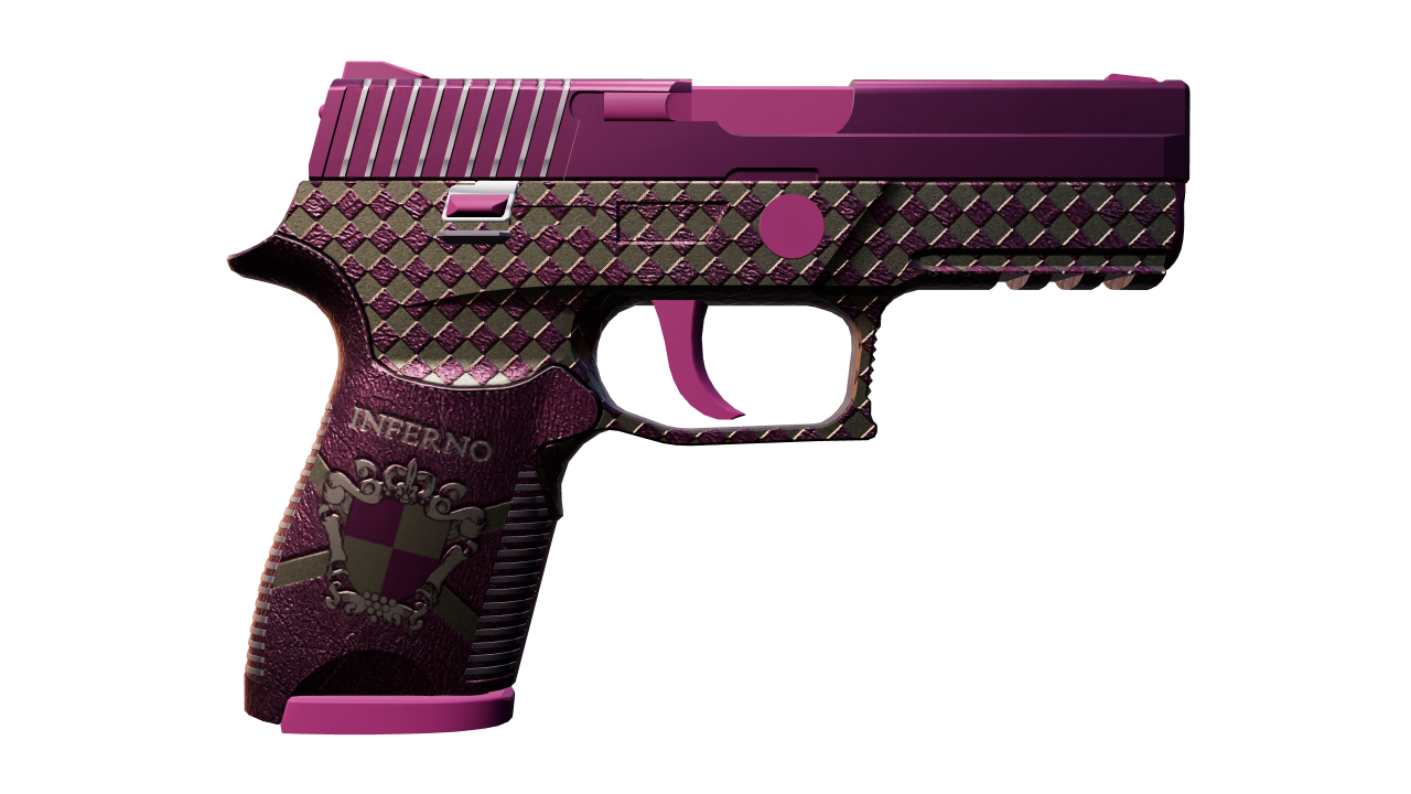 Back view of P250 | Vino Primo
