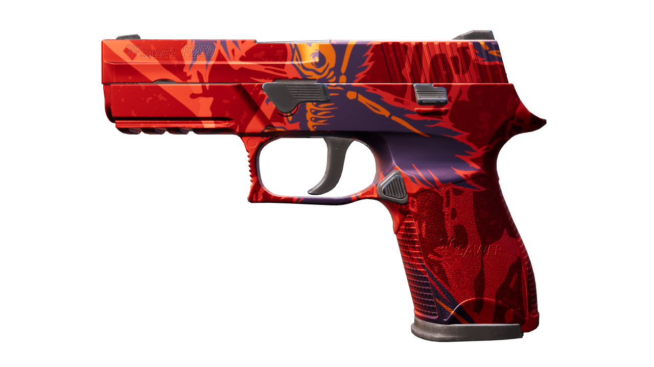 Front view of P250 | Nevermore