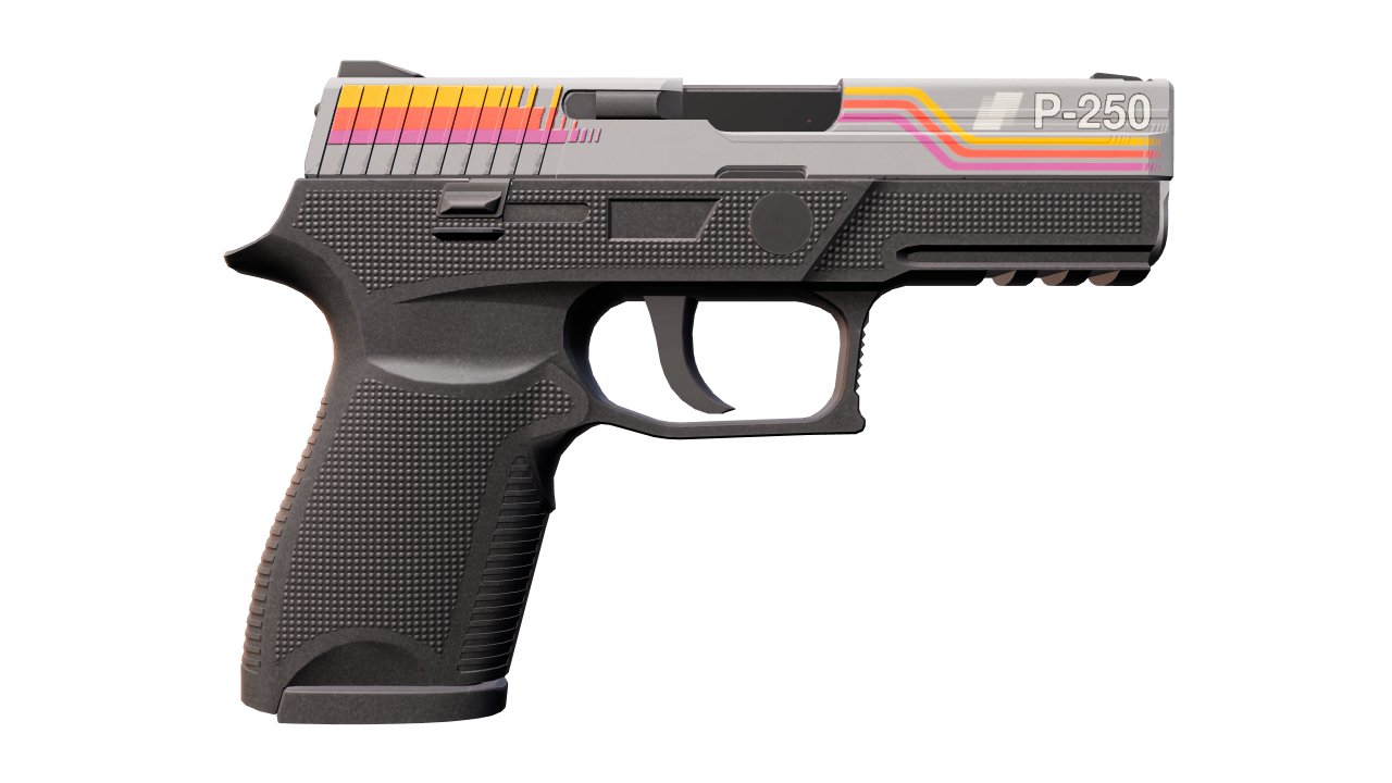 Back view of P250 | Cassette