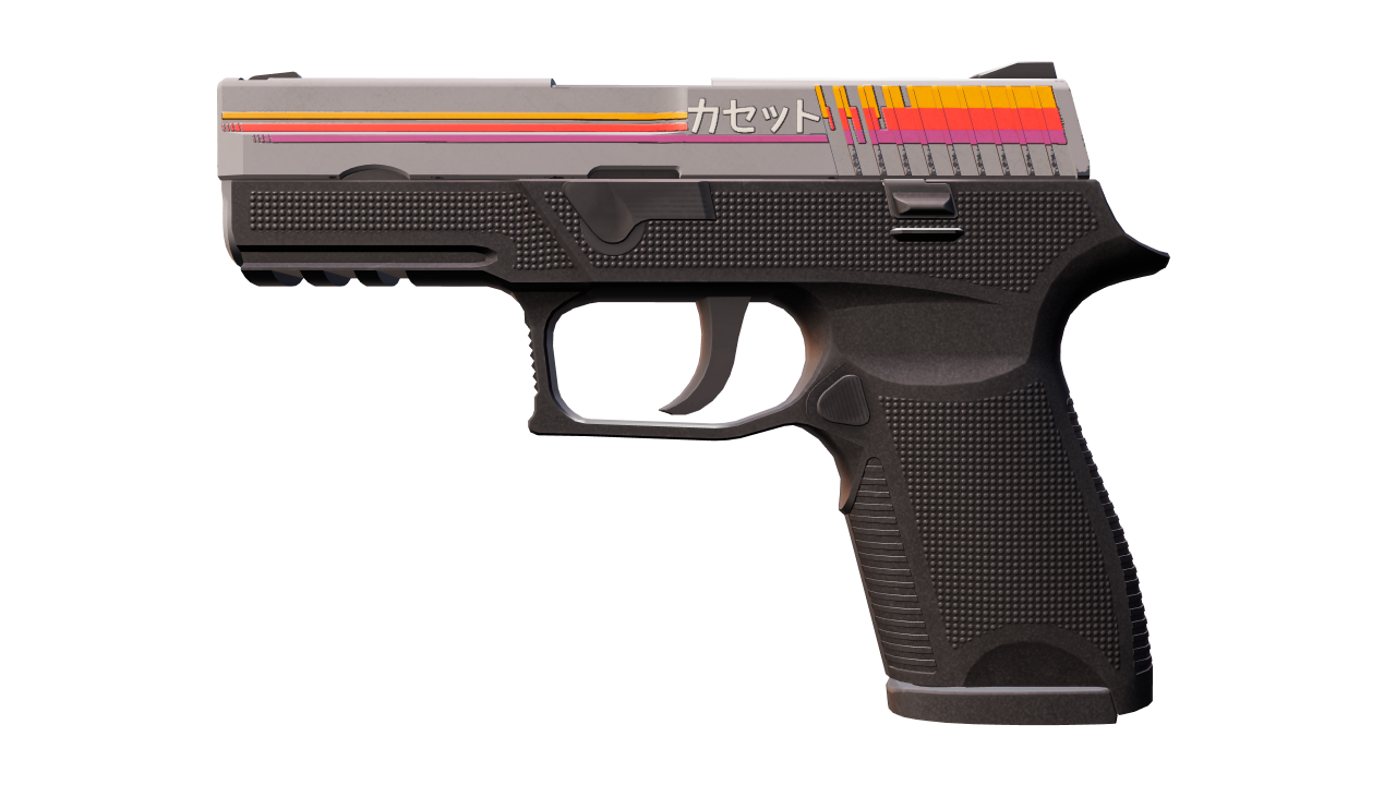 Front view of P250 | Cassette