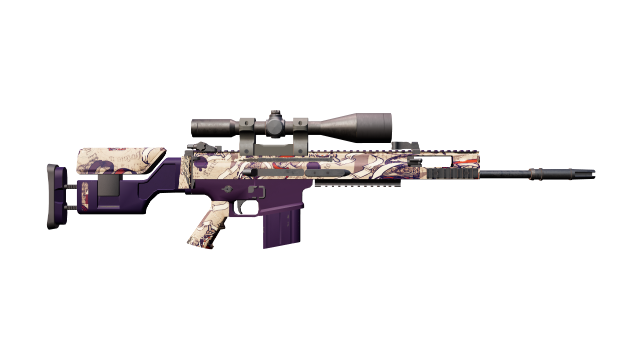 Back view of SCAR-20 | Magna Carta