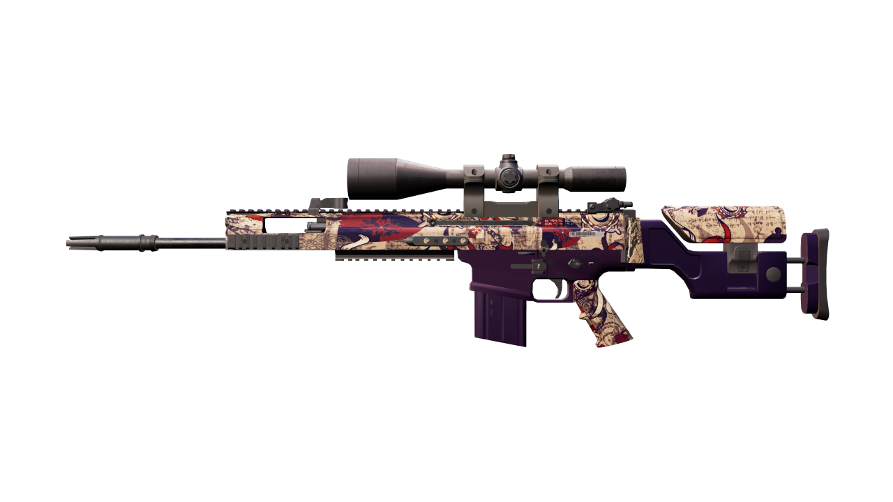 Front view of SCAR-20 | Magna Carta