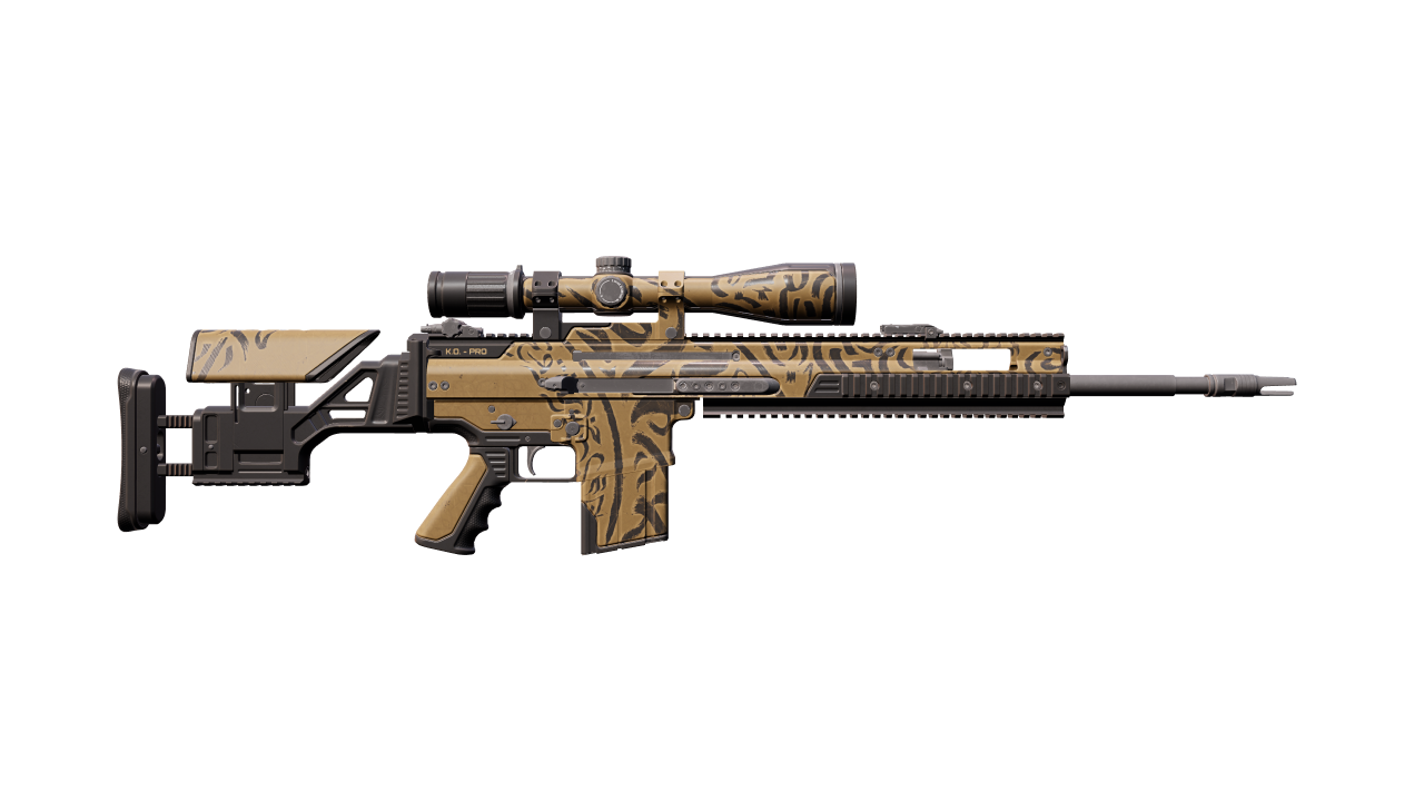Back view of SCAR-20 | Sirocco Script