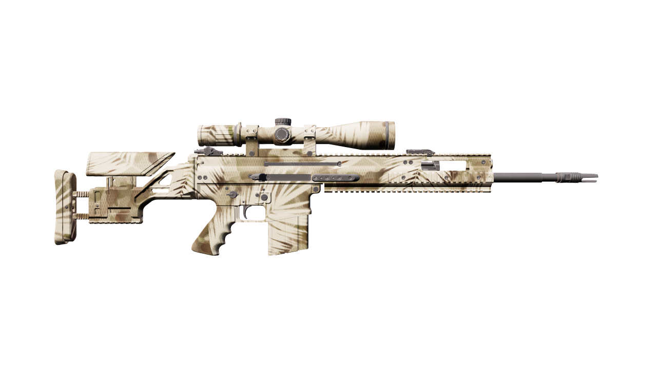 Back view of SCAR-20 | Palm