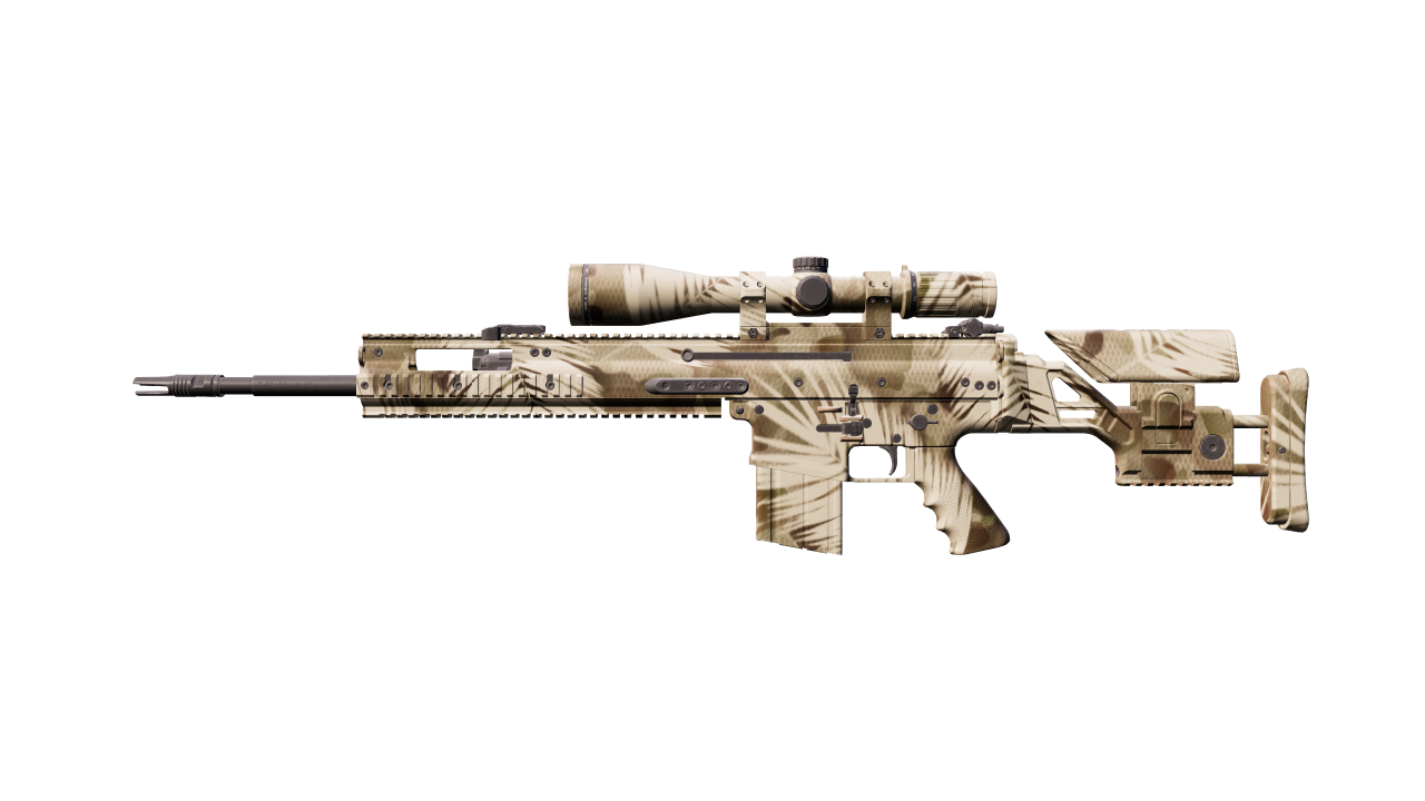 Front view of SCAR-20 | Palm