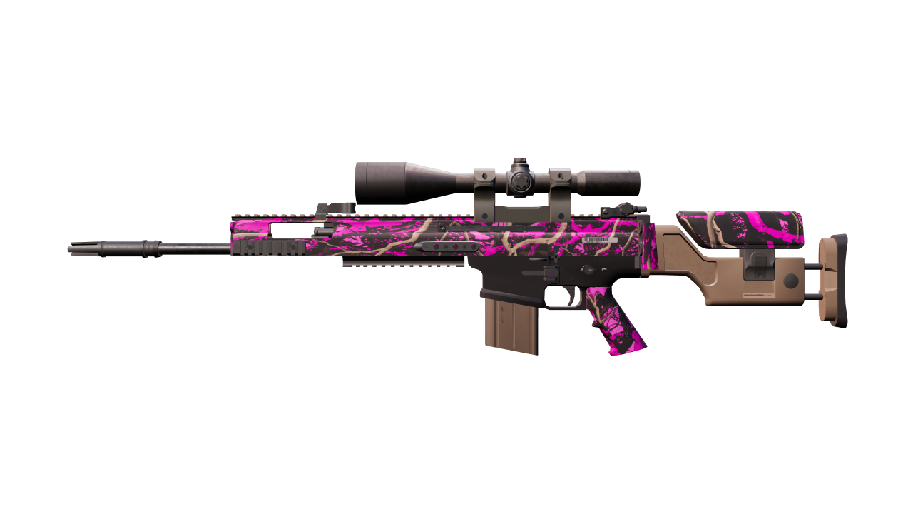 Front view of SCAR-20 | Splash Jam