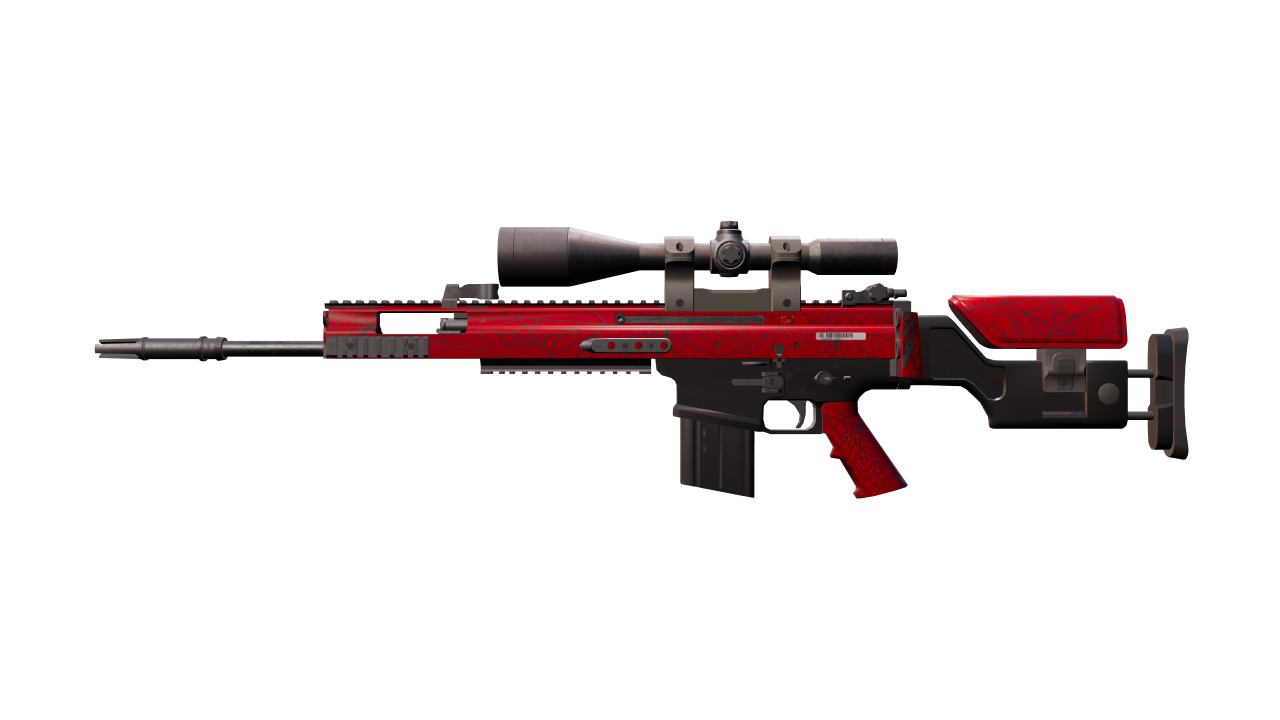 Front view of SCAR-20 | Crimson Web