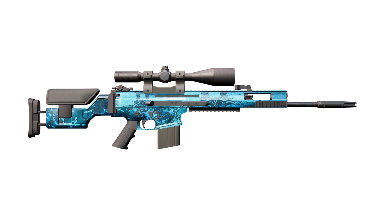 Back view of SCAR-20 | Grotto