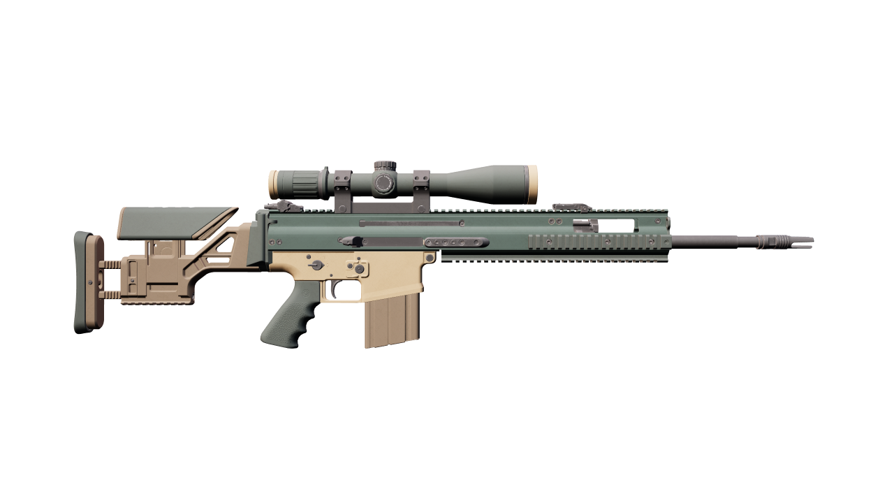 Back view of SCAR-20 | Contractor