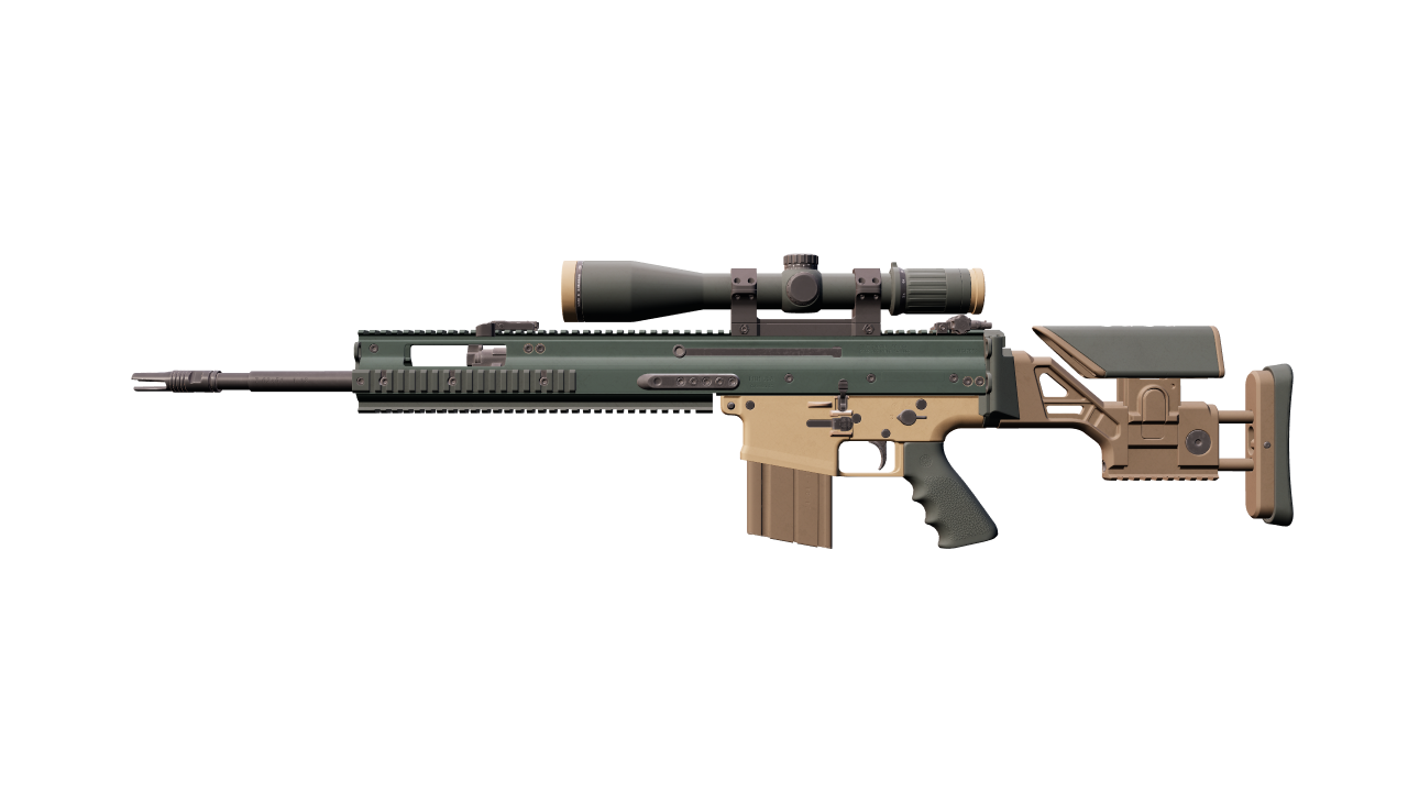Front view of SCAR-20 | Contractor