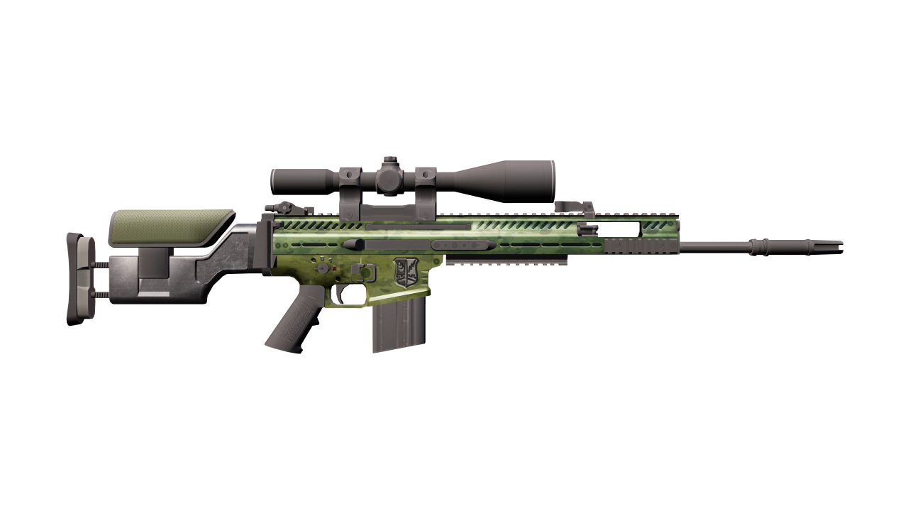 Back view of SCAR-20 | Green Marine