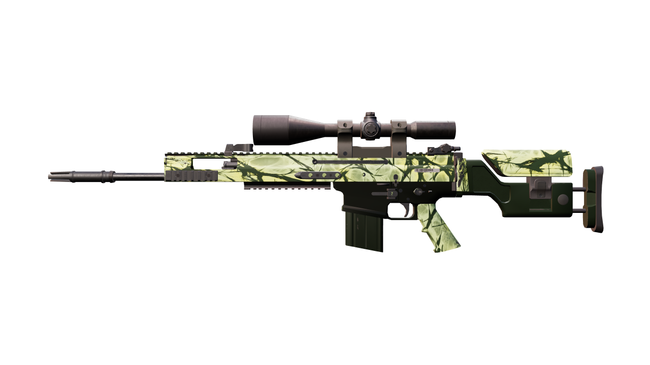 Front view of SCAR-20 | Outbreak