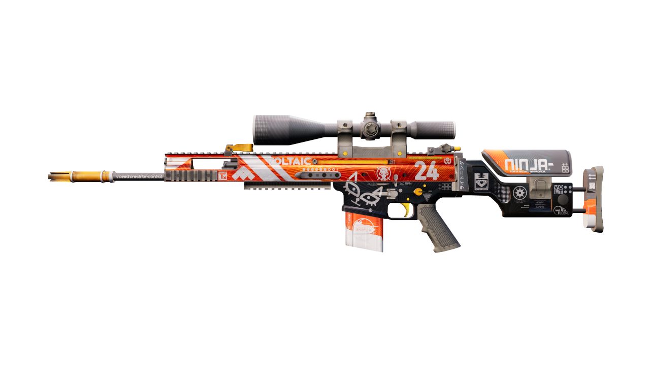Front view of SCAR-20 | Bloodsport