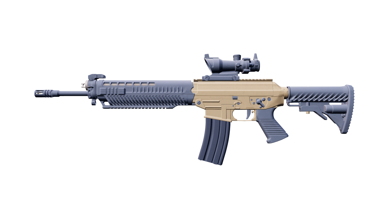 Front view of SG 553 | Tornado