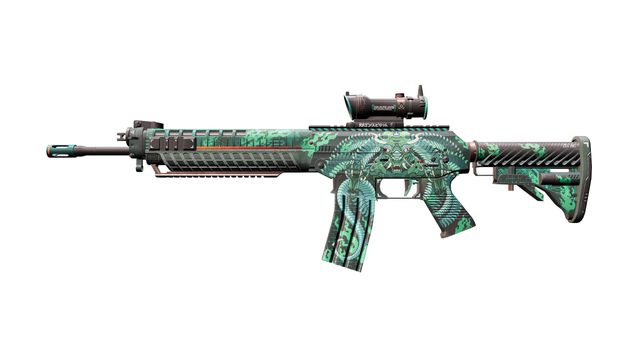 Front view of SG 553 | Dragon Tech