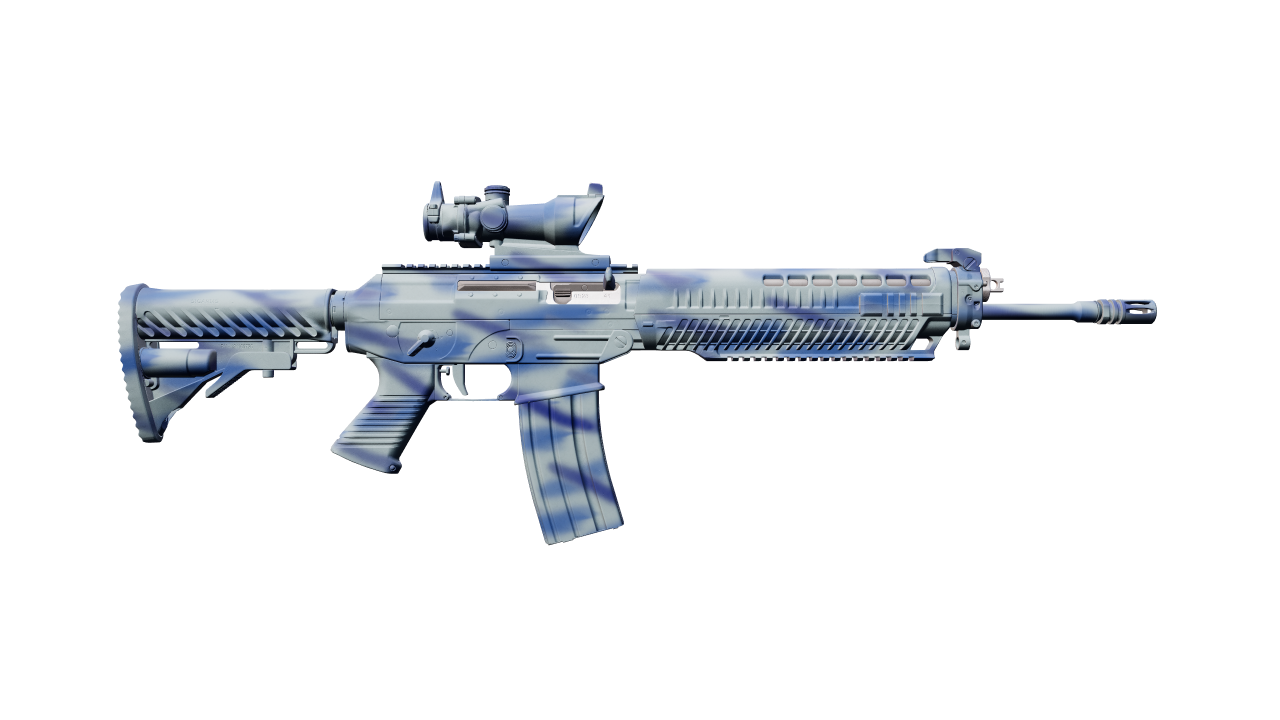 Back view of SG 553 | Wave Spray