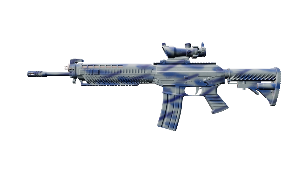 Front view of SG 553 | Wave Spray