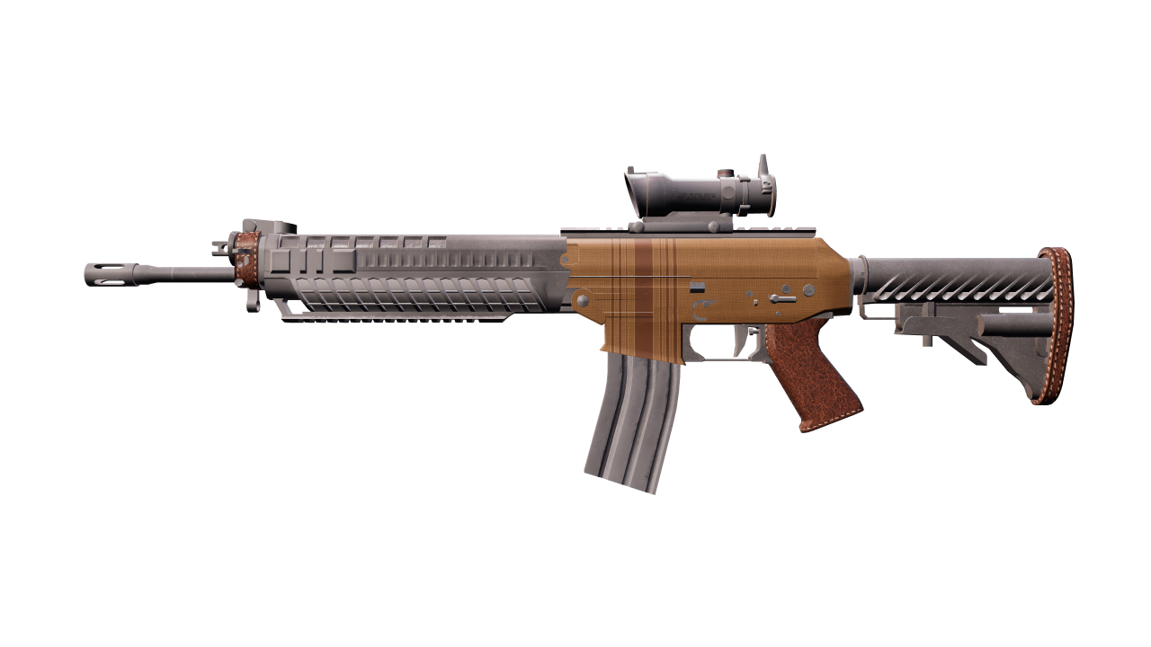 Front view of SG 553 | Traveler