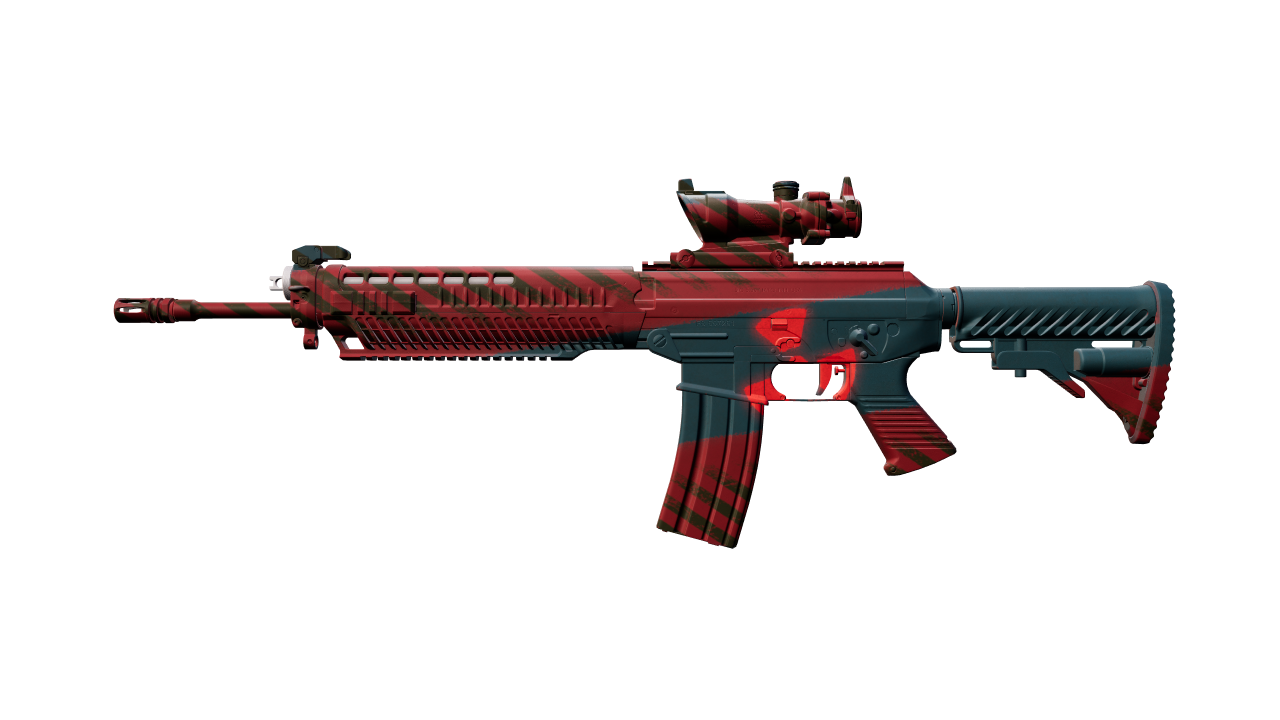 Front view of SG 553 | Fallout Warning