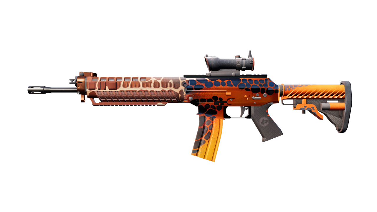 Front view of SG 553 | Tiger Moth
