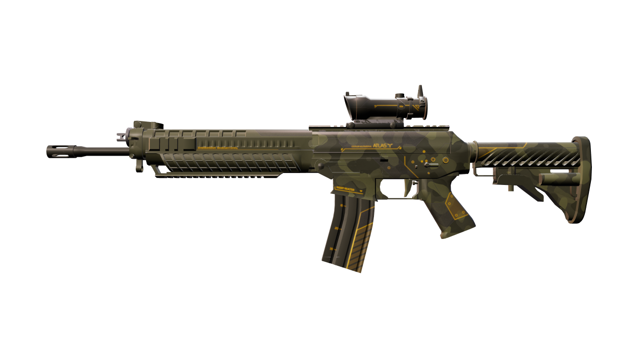 Front view of SG 553 | Atlas