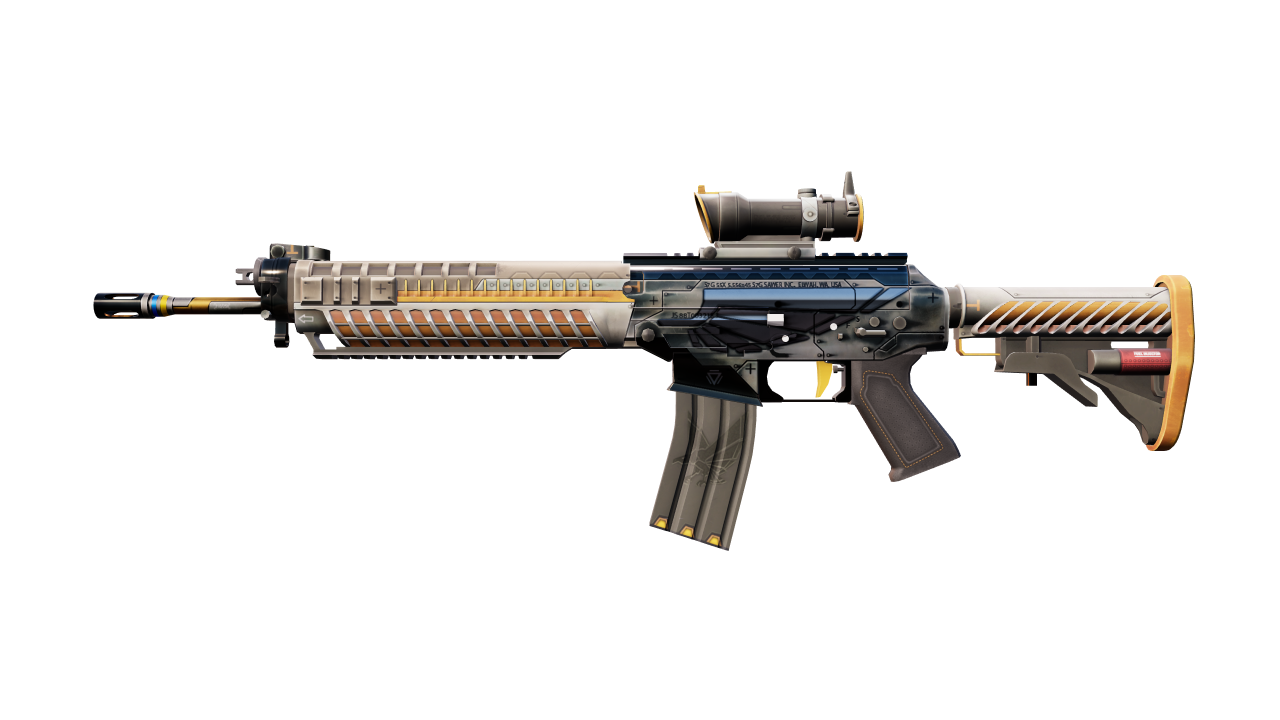 Front view of SG 553 | Aerial