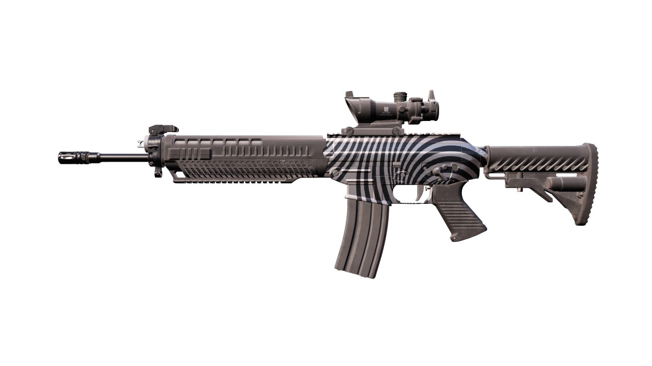 Front view of SG 553 | Hypnotic