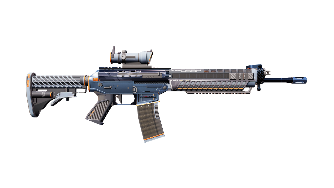 Back view of SG 553 | Phantom