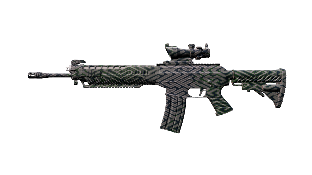 Front view of SG 553 | Barricade
