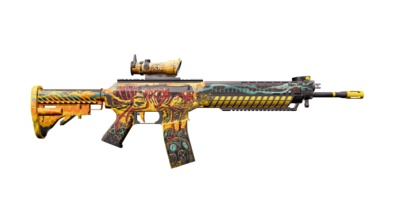 Back view of SG 553 | Colony IV
