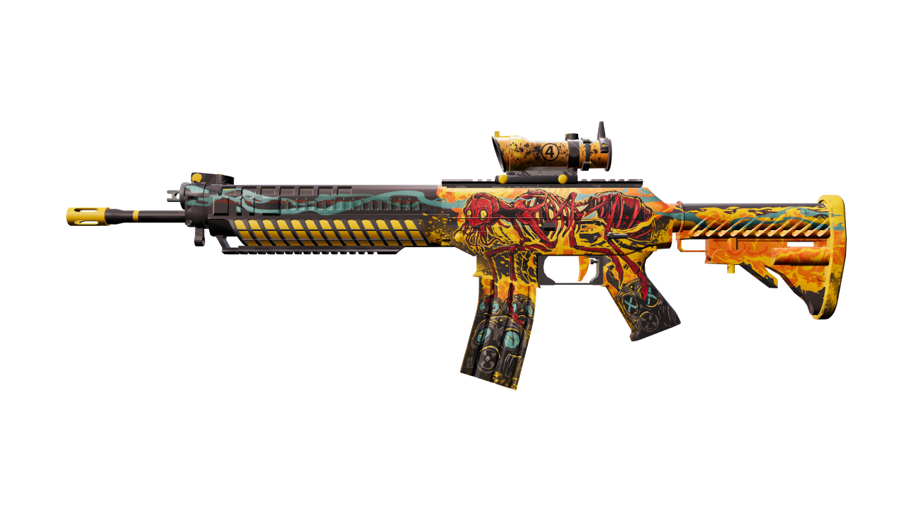 Front view of SG 553 | Colony IV