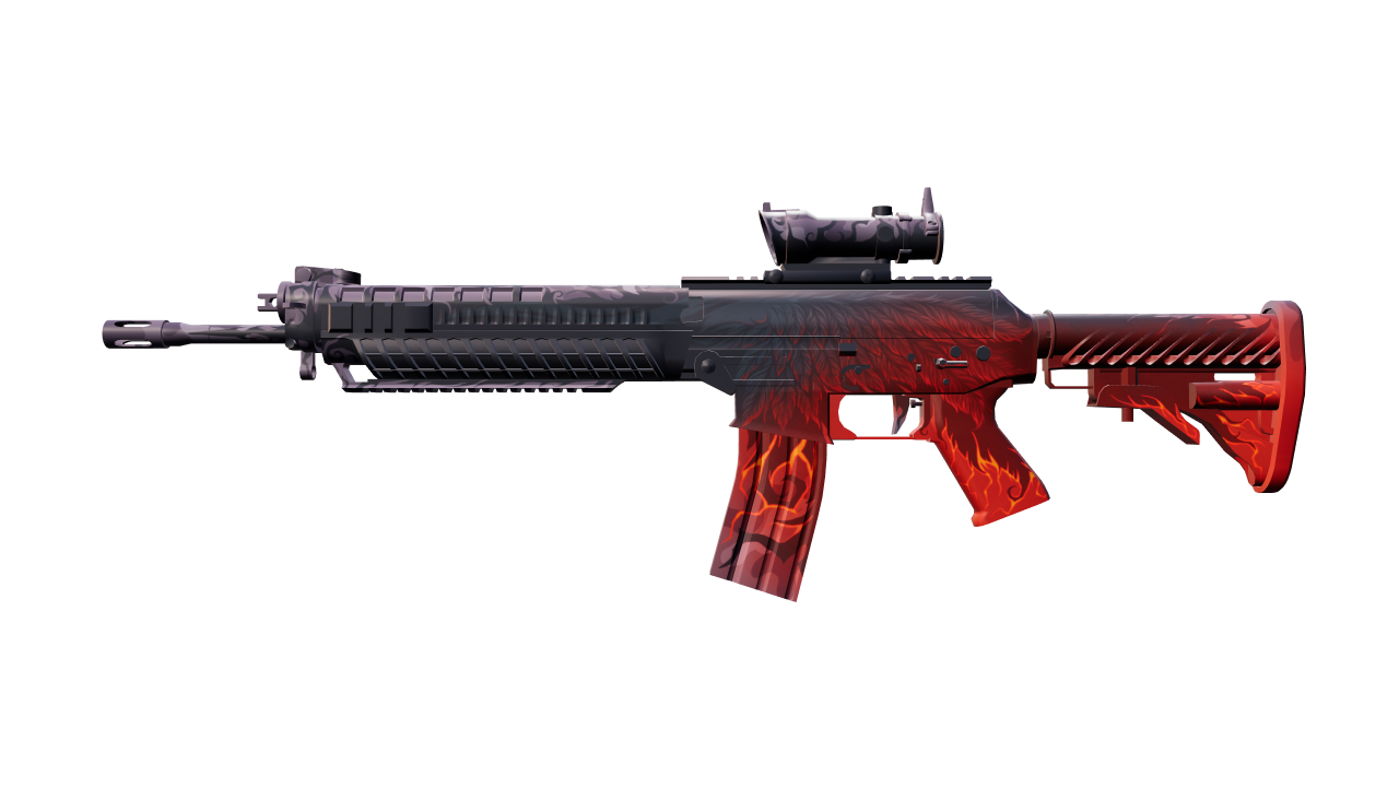 Front view of SG 553 | Darkwing