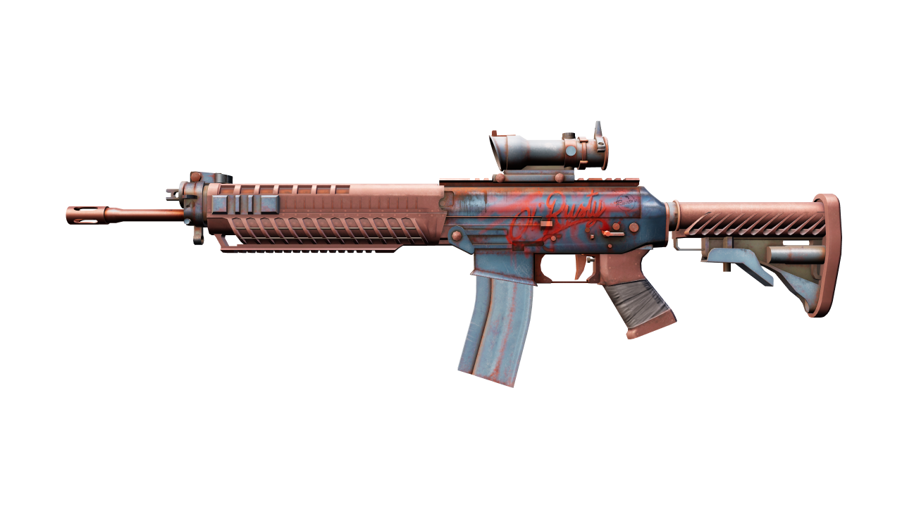 Front view of SG 553 | Ol' Rusty