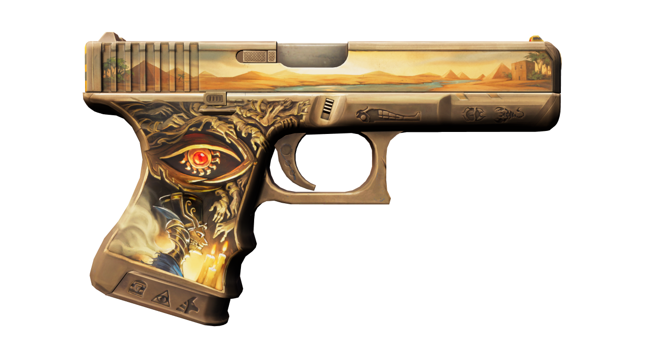 Back view of Glock-18 | Ramese's Reach