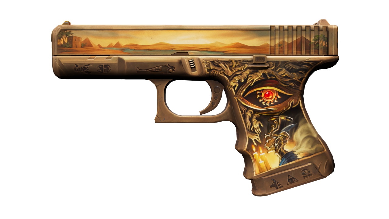 Front view of Glock-18 | Ramese's Reach