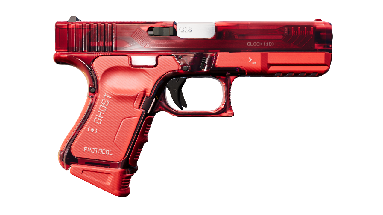 Back view of Glock-18 | Ghost Protocol