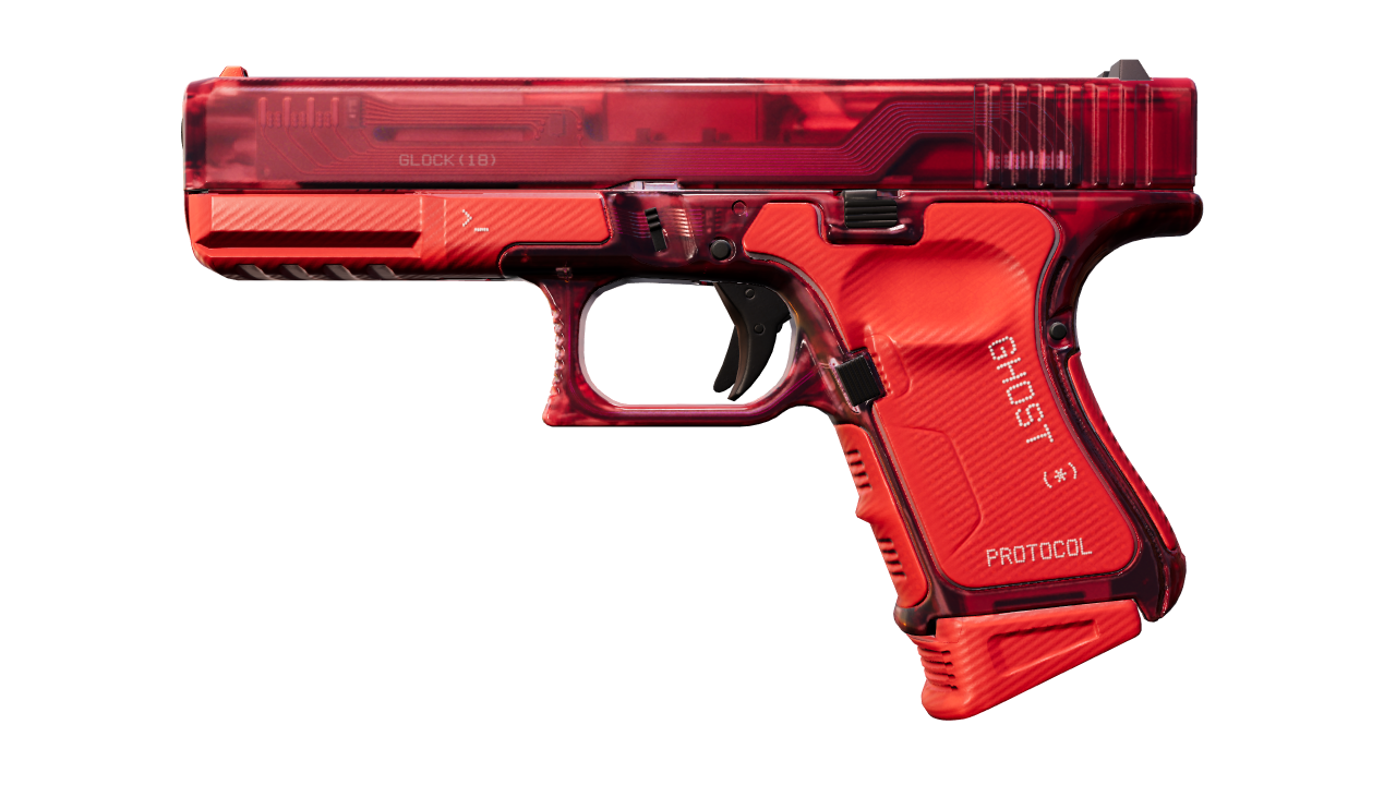 Front view of Glock-18 | Ghost Protocol