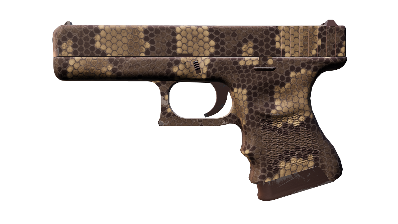 Front view of Glock-18 | Death Rattle
