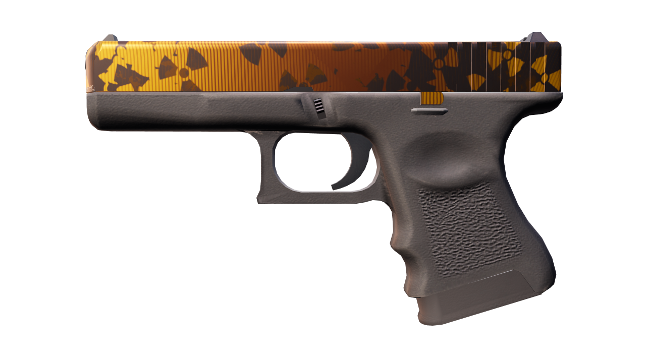 Front view of Glock-18 | Reactor