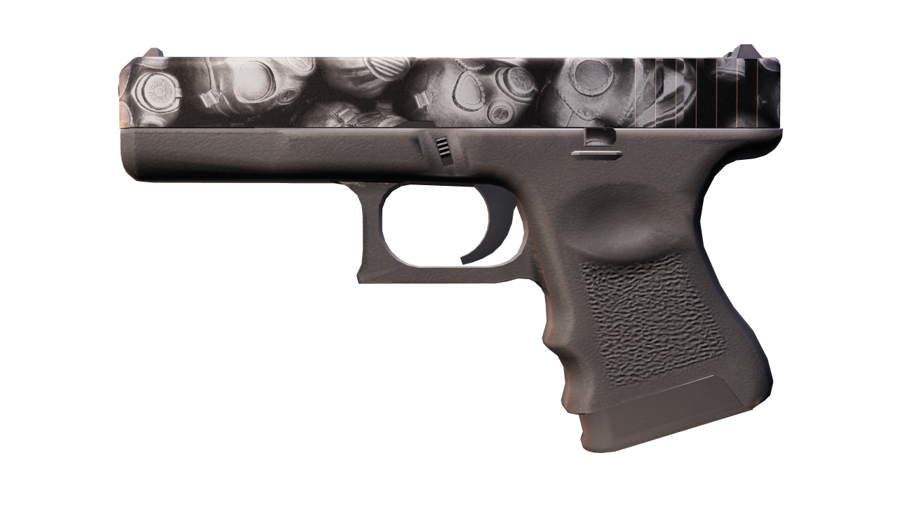 Front view of Glock-18 | Catacombs