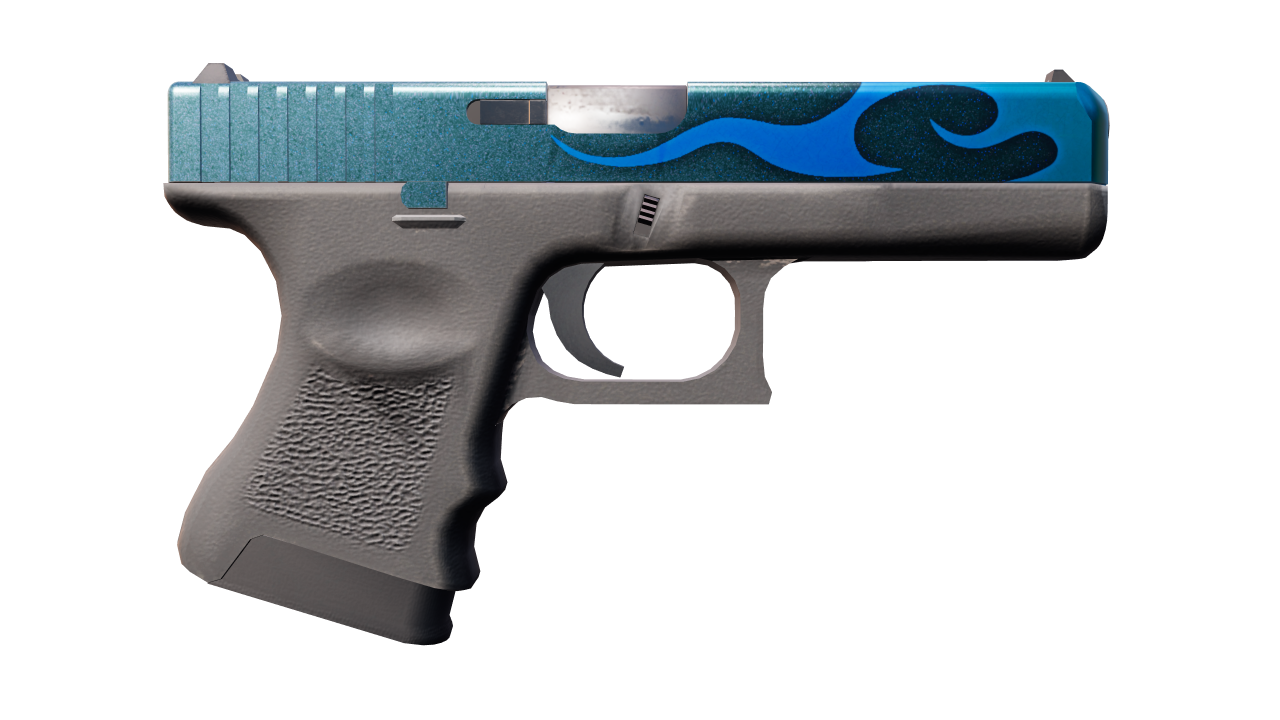 Back view of Glock-18 | Bunsen Burner